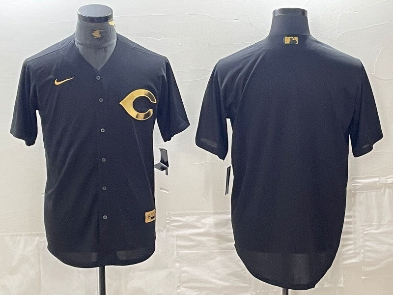 Cincinnati Reds Black Gold 4 Edition Style 6