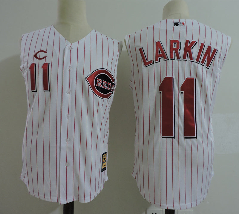 Cincinnati Reds #11 Barry Larkin Style 11