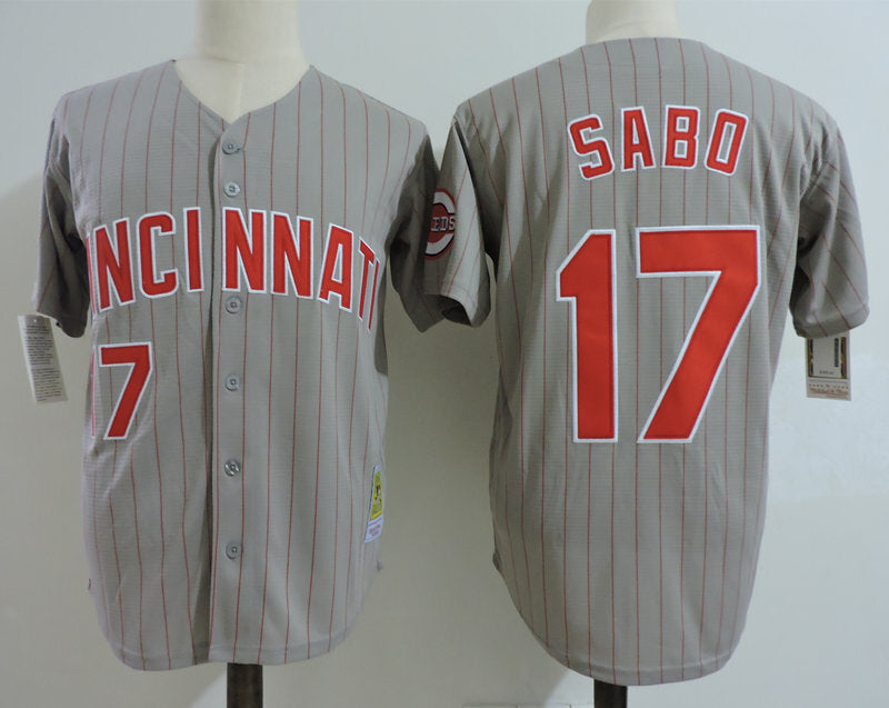Cincinnati Reds #17 Chris Sabo Style 5