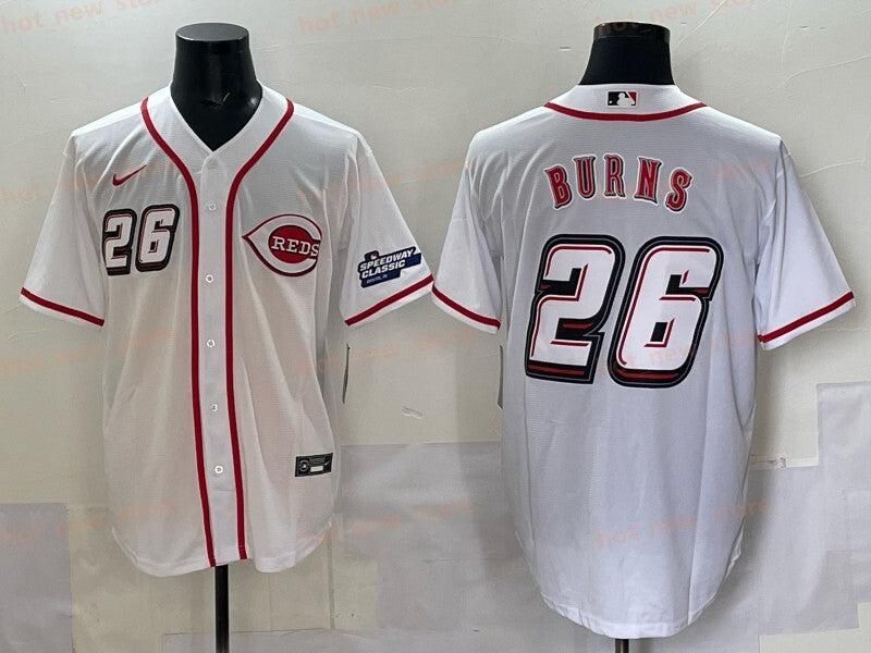 Cincinnati Reds #26 Chase Burns Reds Special Edition Style 1