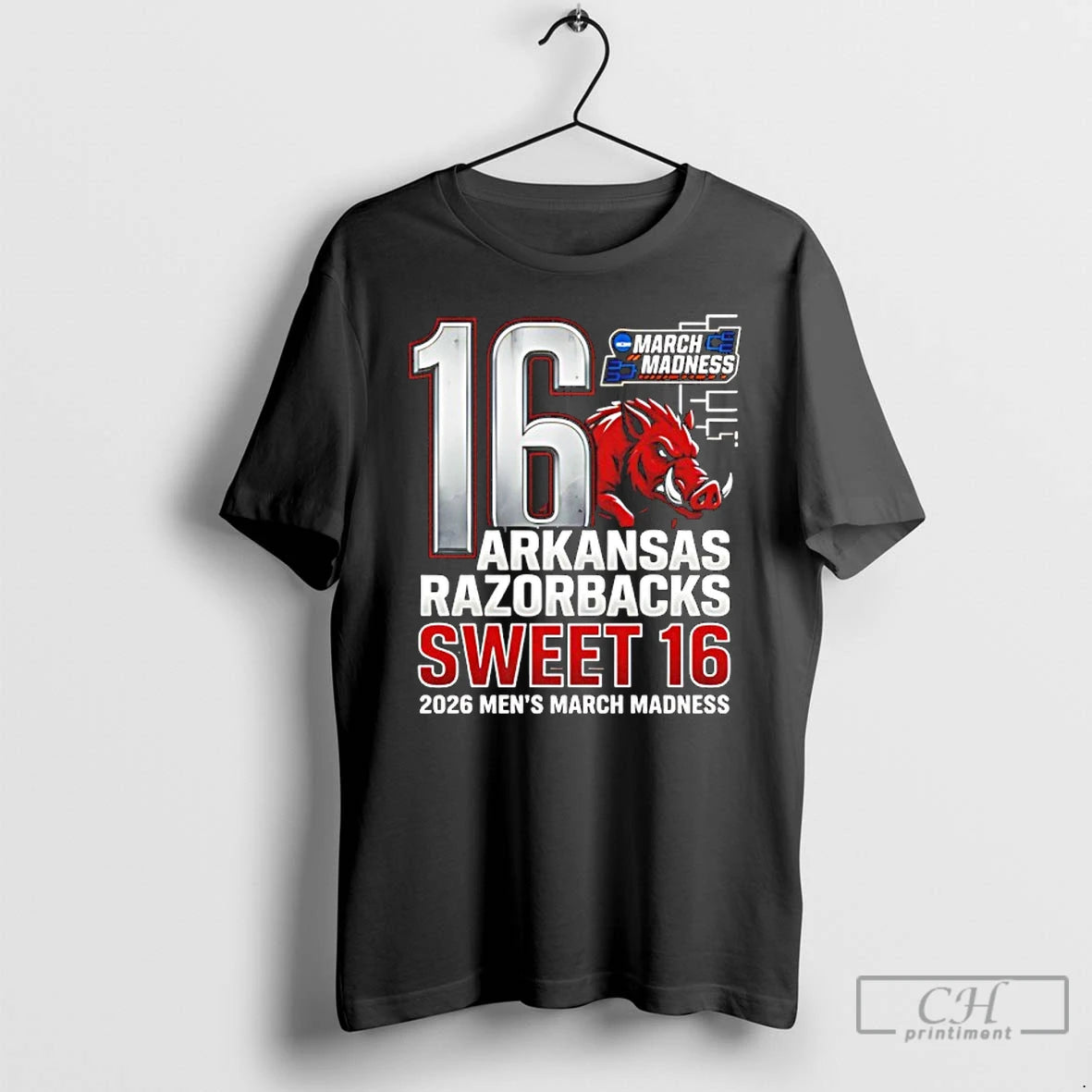 Classic Arkansas Razorbacks Sweet 16 2026 Mens March Madness Classic
