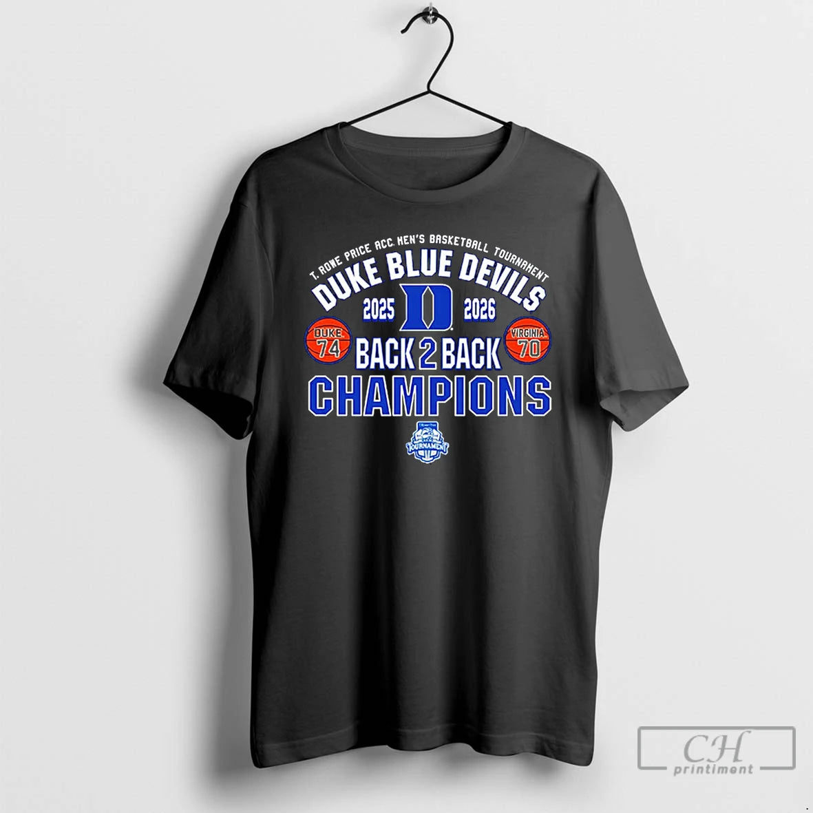Classic Duke Mens Basketball 2026 Back To Back Acc Champs Score