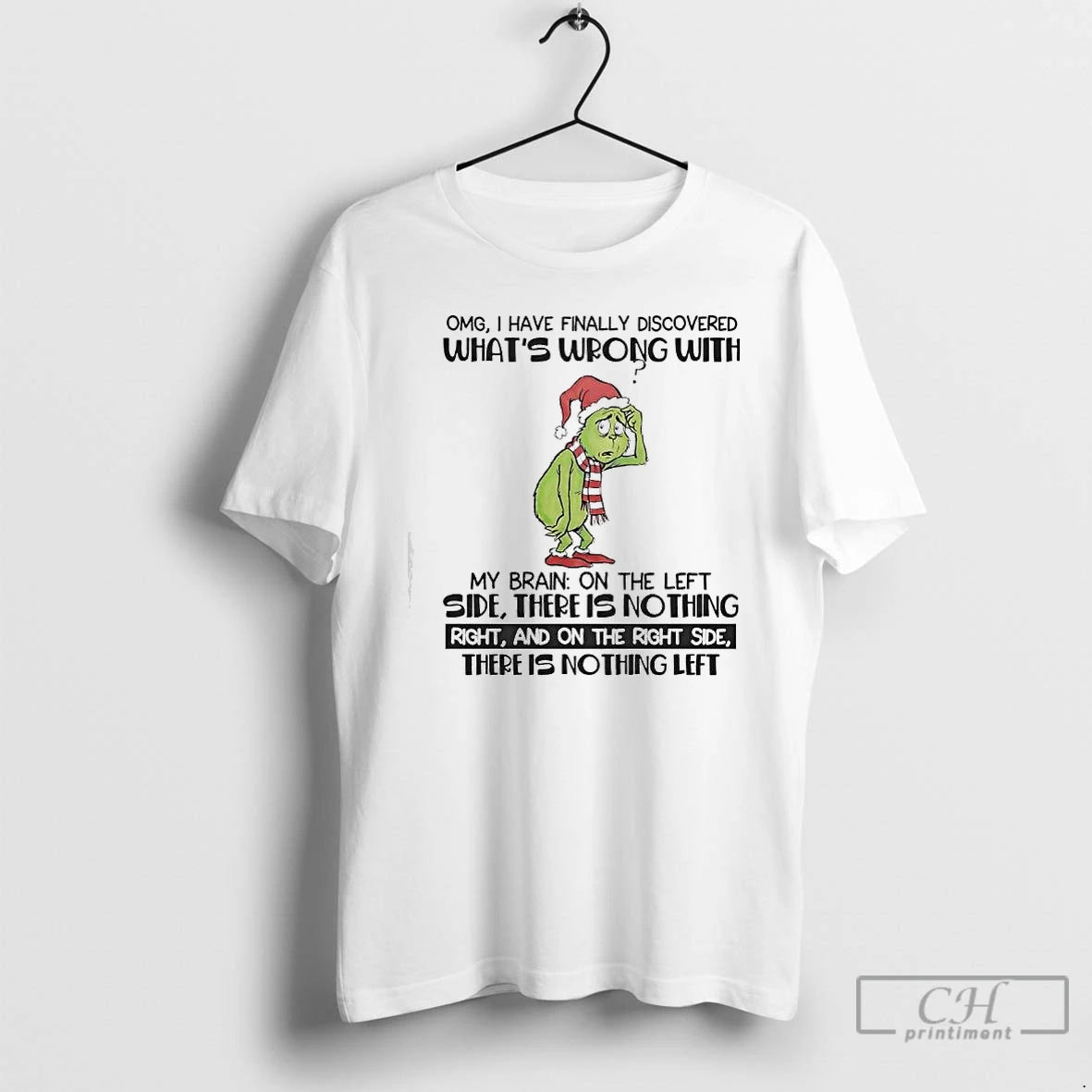Classic Grinch Omg I Have Finally Discovered Whats Wrong With My Brain T Shirts Sweater Hoodie, Sweatshirt | WearSparks.com