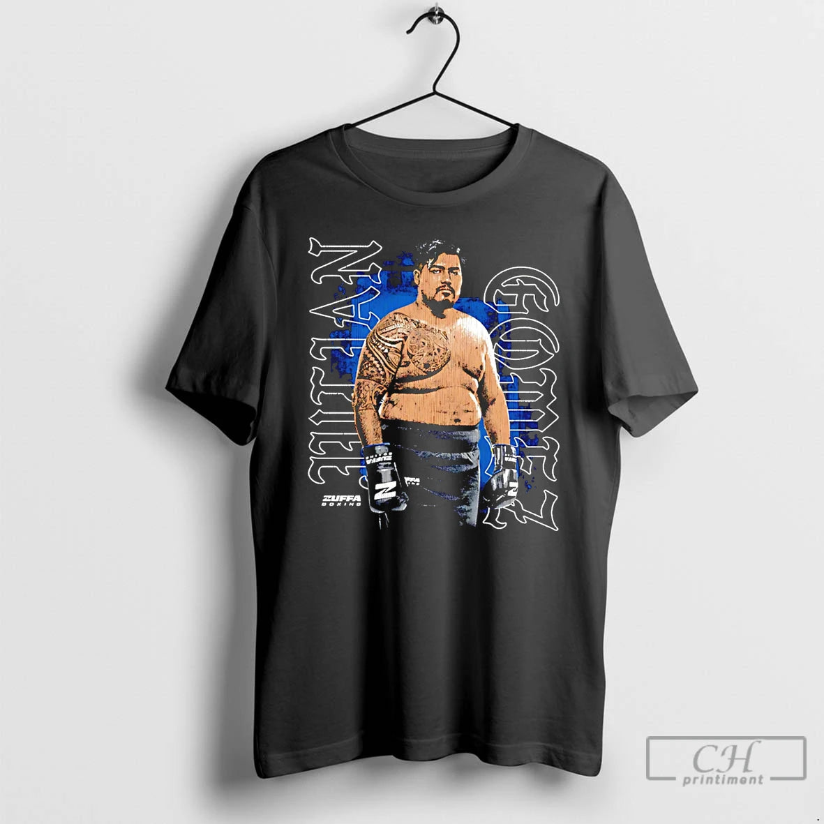 Classic Julian Gomez Zuffa Boxing Vertical Name Vintage