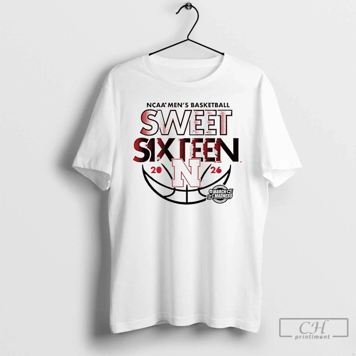 Classic Nebraska Mens Basketball 2026 Ncaa March Madness Sweet Sixteen