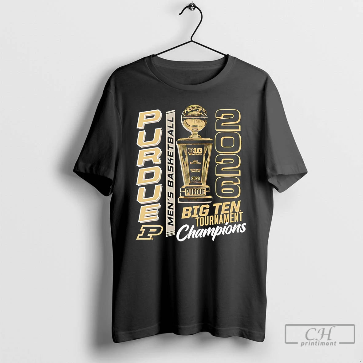 Classic Purdue Boilermakers 2026 Big Ten Tournament Champions Trophy