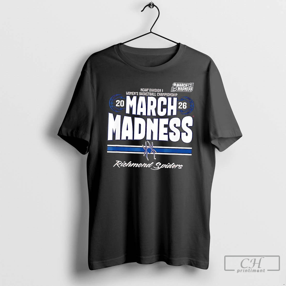 Classic Richmond Spiders 2026 March Madness Ncaa Womens Basketball Logo