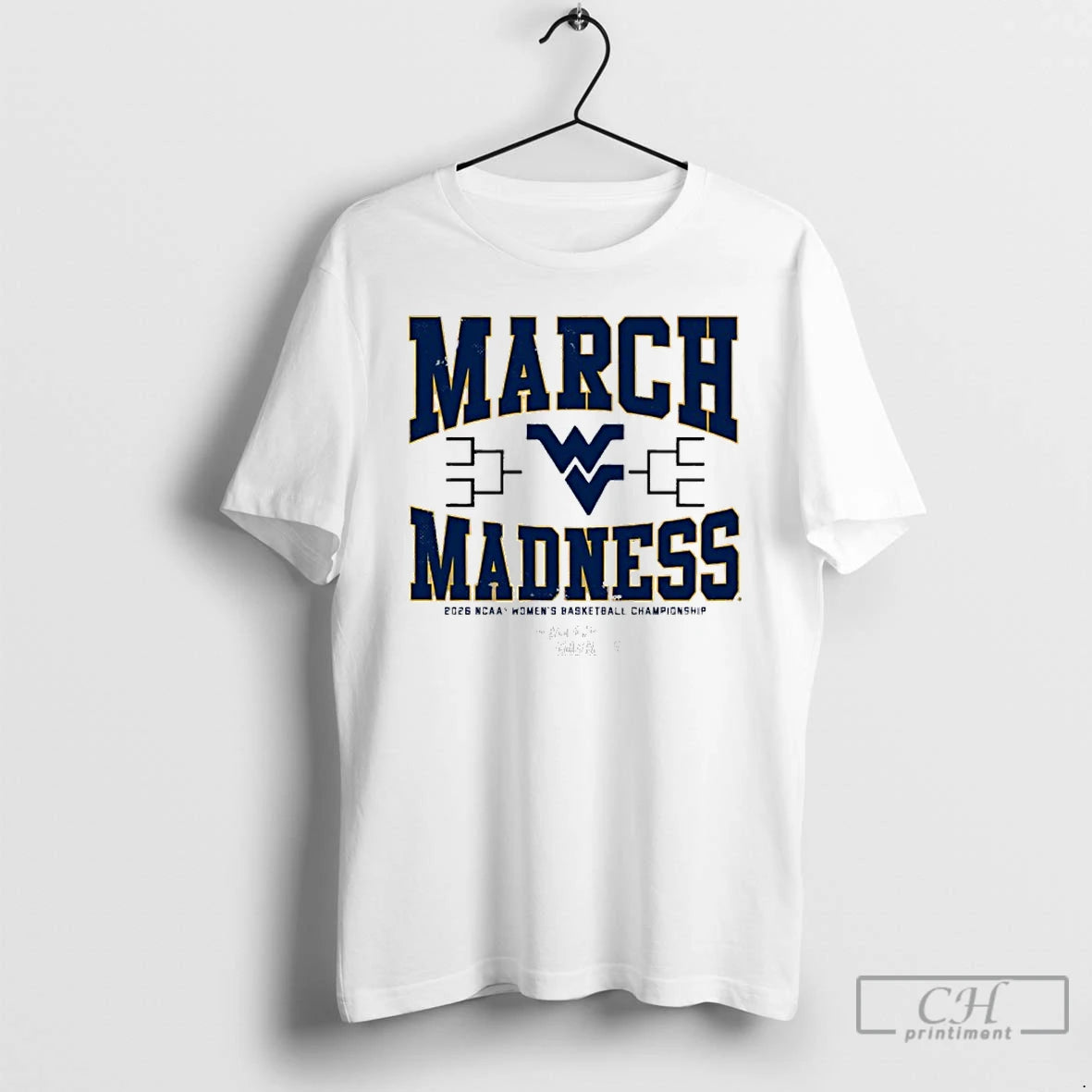 Classic West Virginia Mountaineers 2026 Ncaa Womens Basketball March Madness