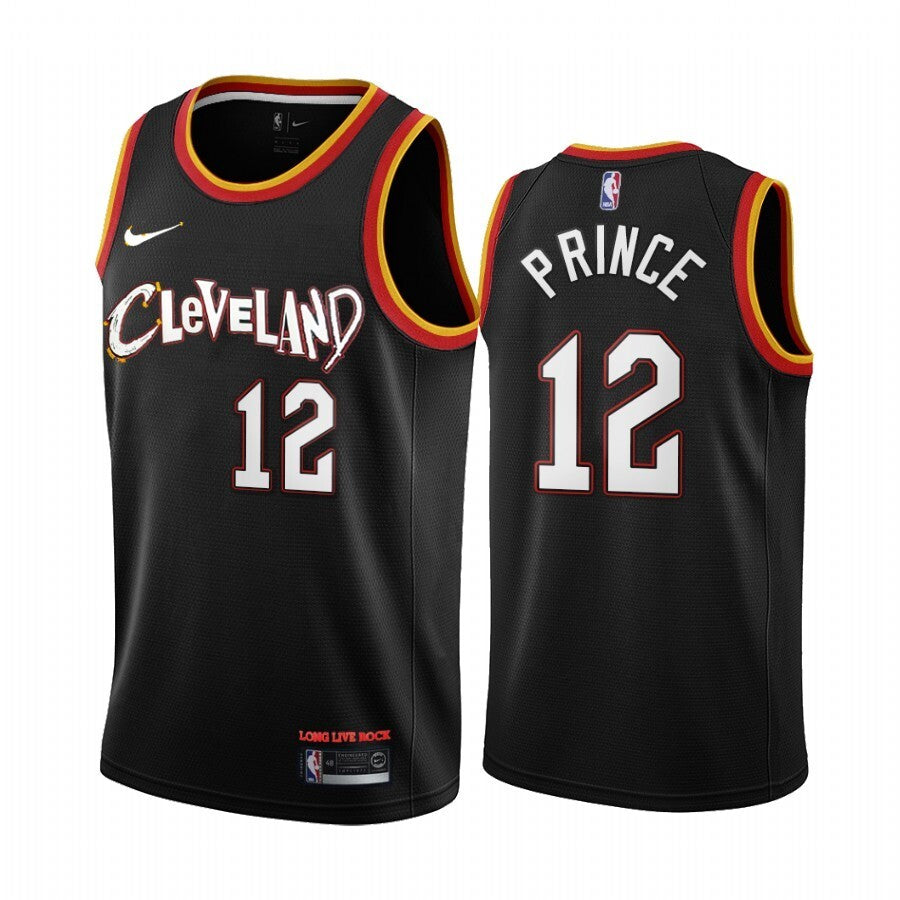 Cleveland Cavaliers #12 Taurean Prince 21 City Black