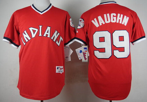 Cleveland Indians #99 Ricky Vaughn Style 1