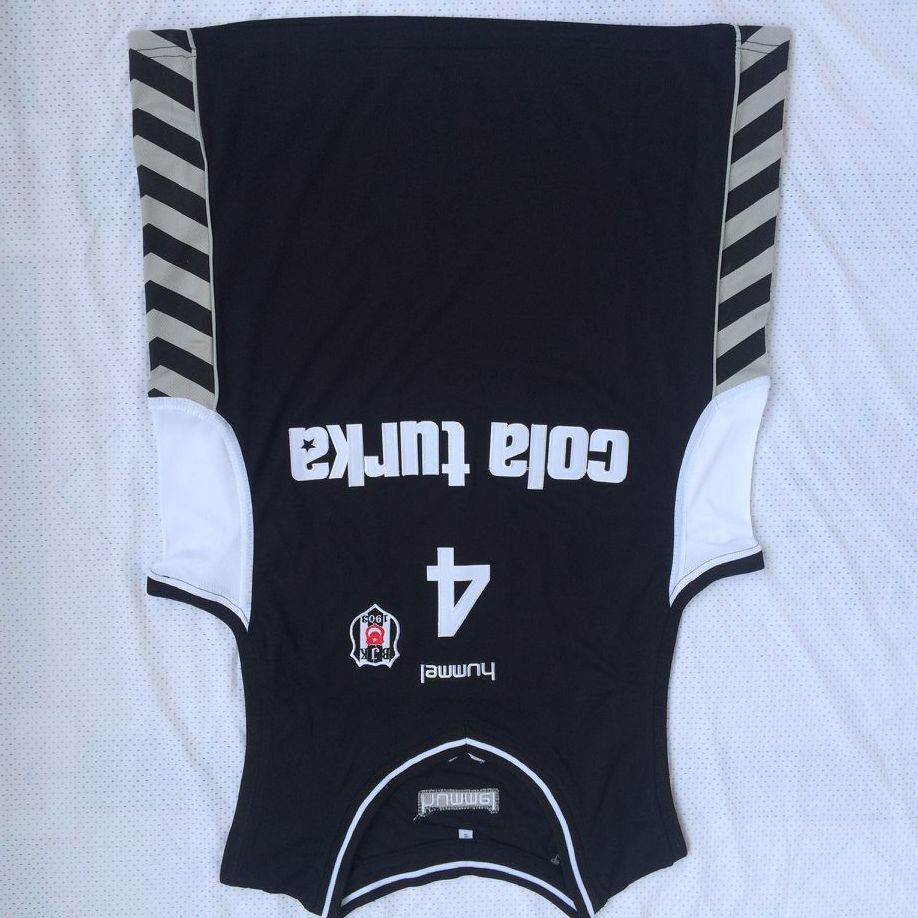 Cola Turka #4 Allen Iverson Iverson 4 Black Embroidered Jersey Style 2