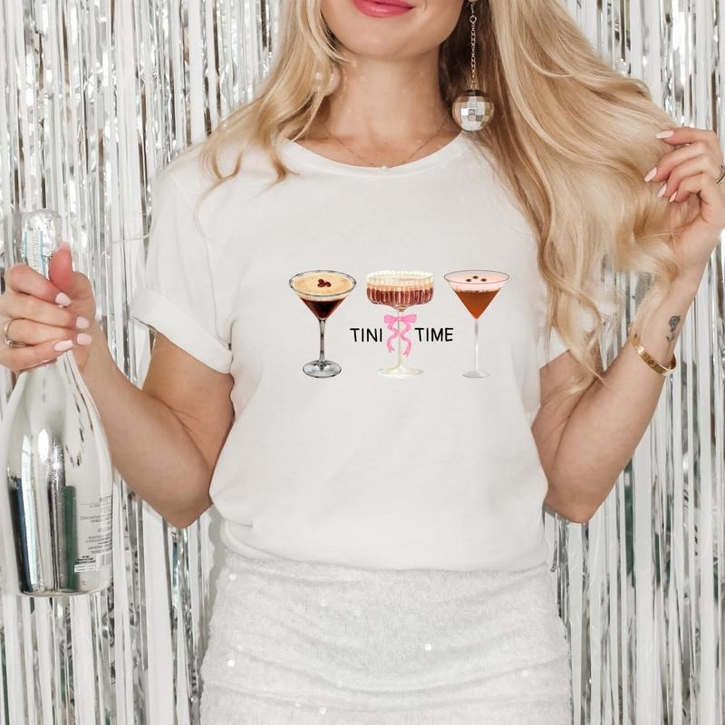 Comfort Colors Espresso Martini Shirt, Tini Time, Espresso Shirt, Espresso Martini Social Club Shirt, Bachelorette Party...