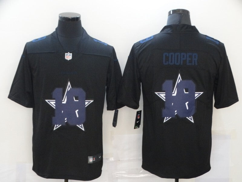 Dallas Cowboys #19 Amari Cooper Black Shadow Edition 773
