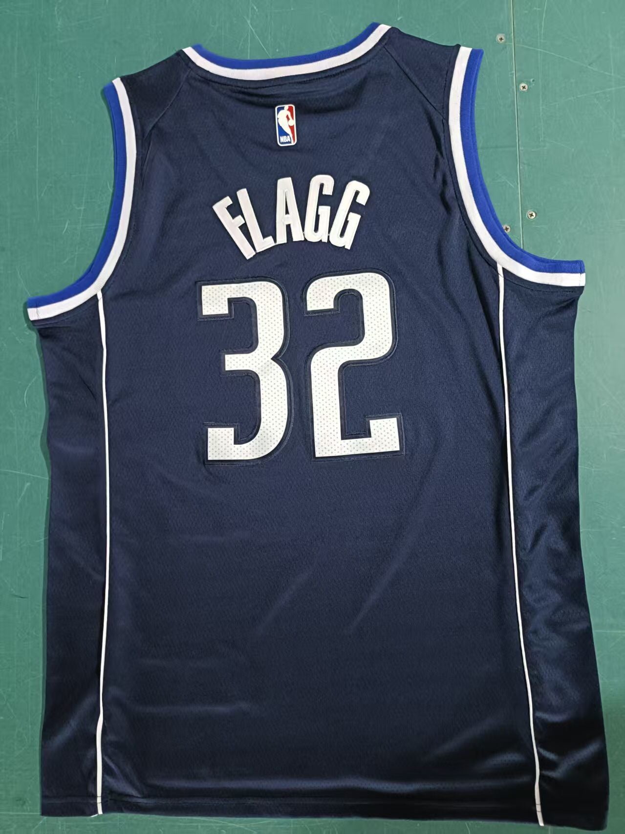 Dallas Mavericks #32 Cooper Flagg Mavericks 32 Navy Style 1