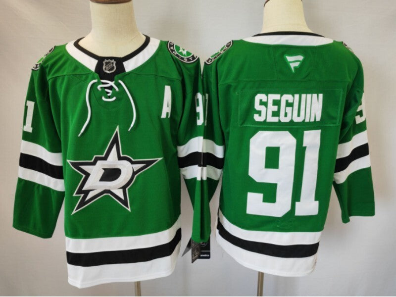 Dallas Stars #91 Tyler Seguin Stars Style 2