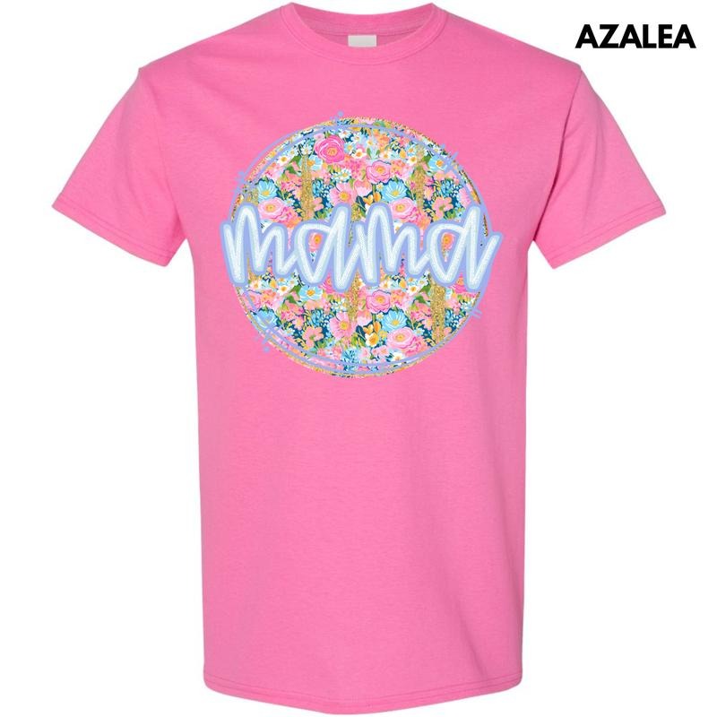 Darling Flower Mama Gildan Short Sleeve T-Shirt 'NLB' Hoodie, Sweatshirt | WearSparks.com