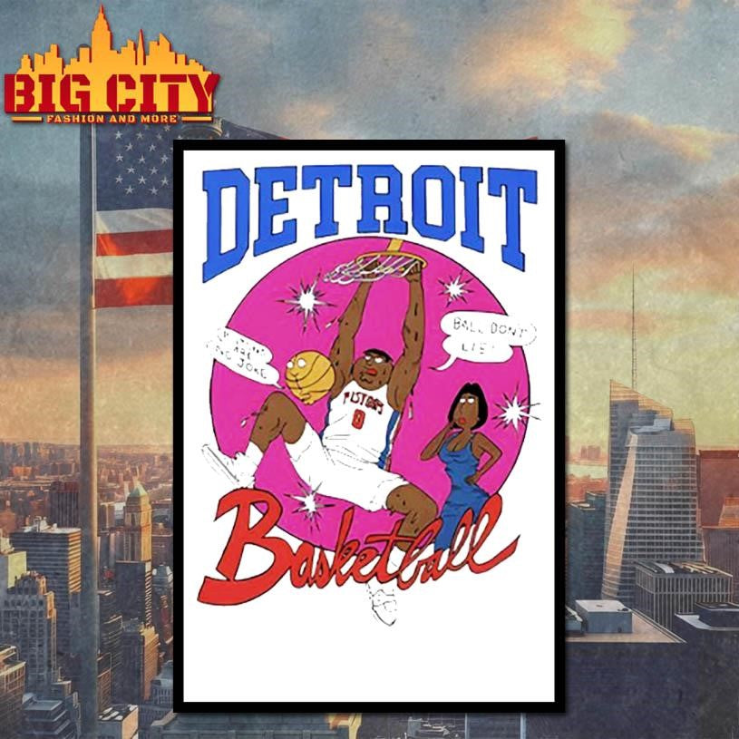 Detroit Pistons Basketball shirt