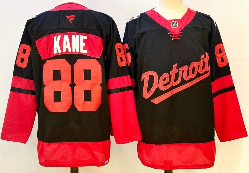 Detroit Red Wings #88 Patrick Kane Style 1