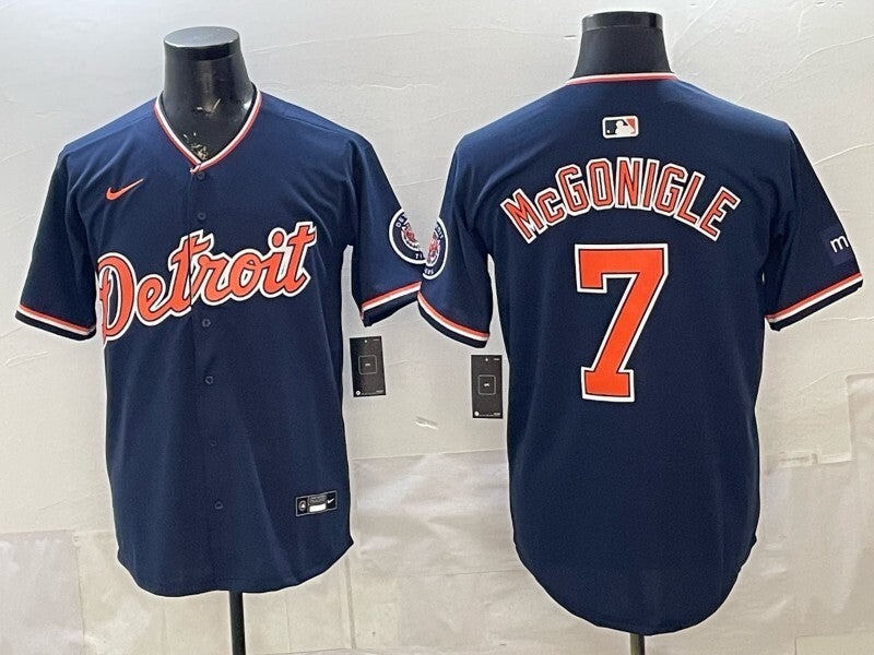 Detroit Tigers #7 Kevin McGonigle Tigers Special Edition Style 2