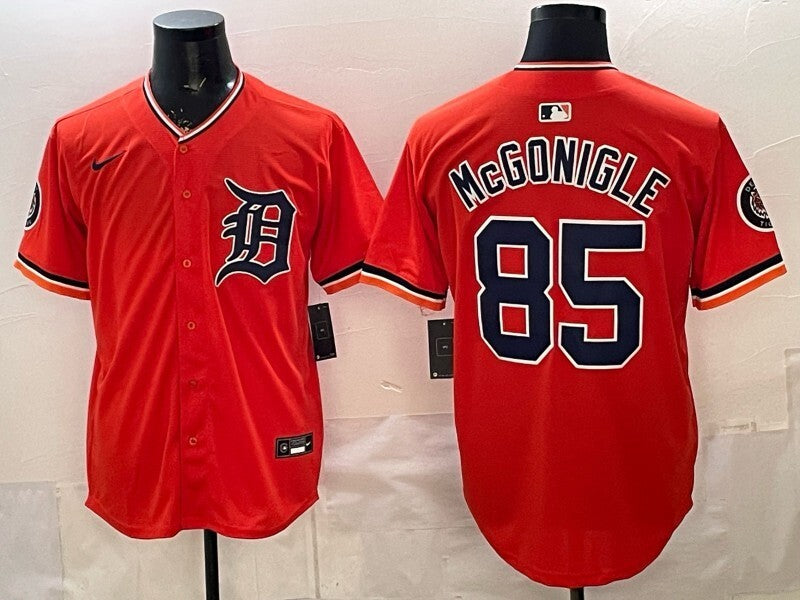 Detroit Tigers #85 Mcgonigle Tigers Special V2
