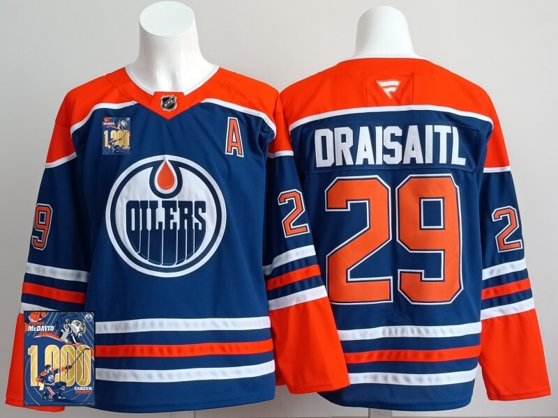Edmonton Oilers #29 Leon Draisaitl Oilers Champion Edition Style 8