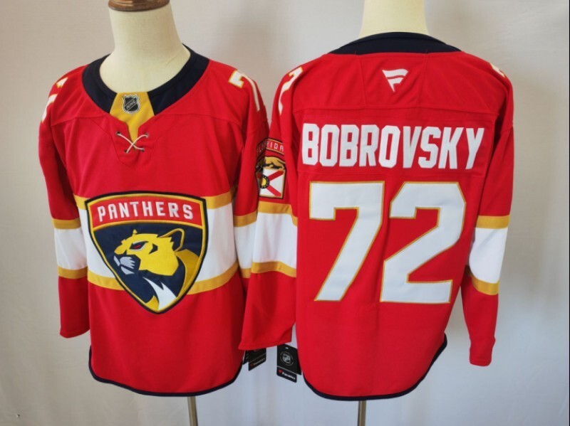 Florida Panthers #72 Sergei Bobrovsky Panthers Style 3
