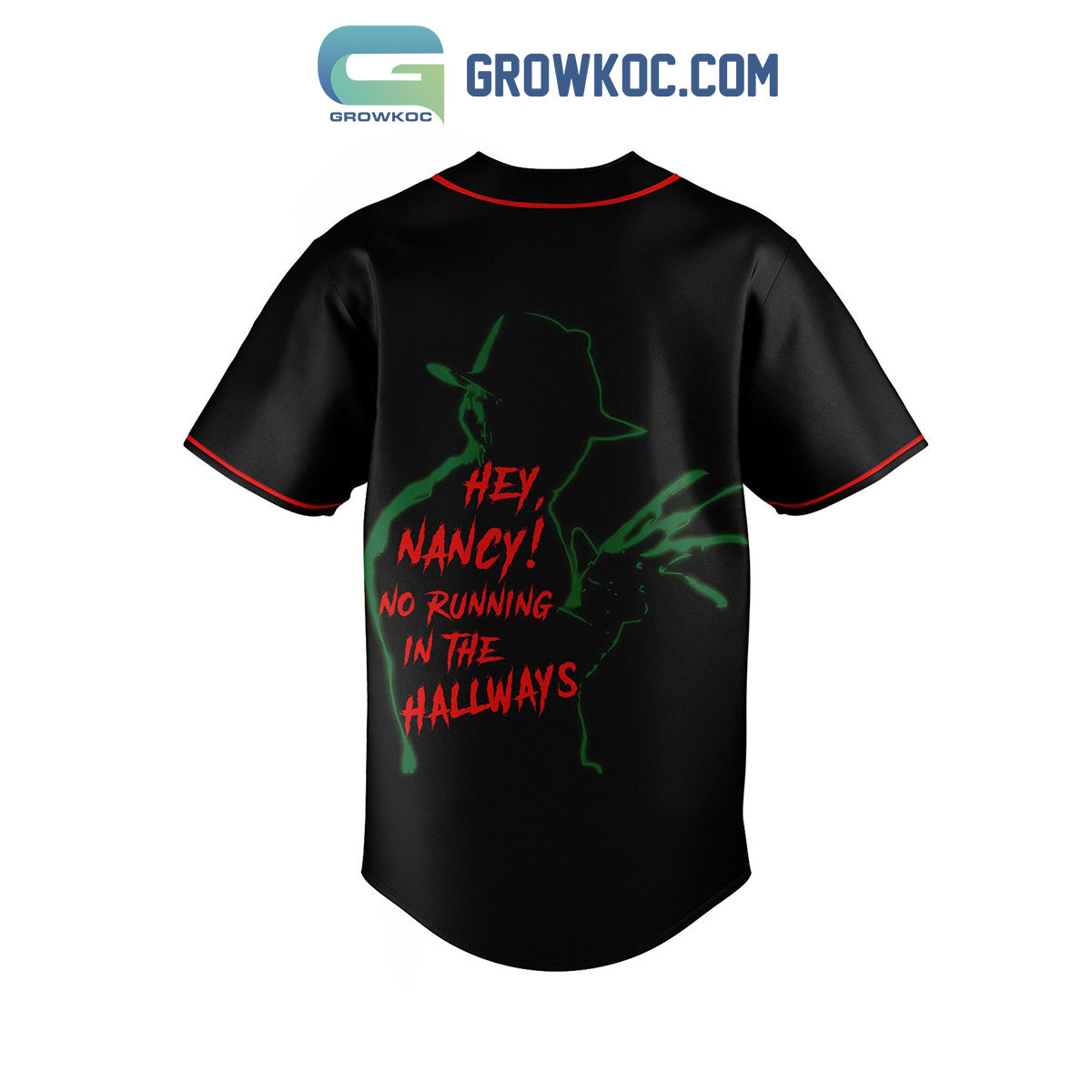 Fred Nightmare On Elm Street Jack Skellington Custom Baseball Jersey