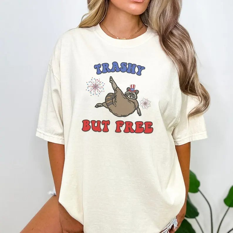 Funny 4th Of July Shirt, Graphic Raccoon Shirt, Independence Day Shirts, Patriotism, 1776 TShirt Hoodie, Sweatshirt