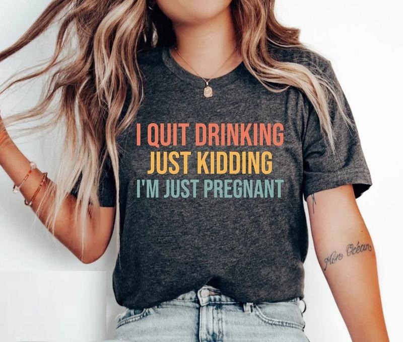 Funny Pregnancy Shirt Pregnant Shirt, Pregnancy Announcement Shirt Funny Pregnancy Announcement Gift, Funny Gift For New...