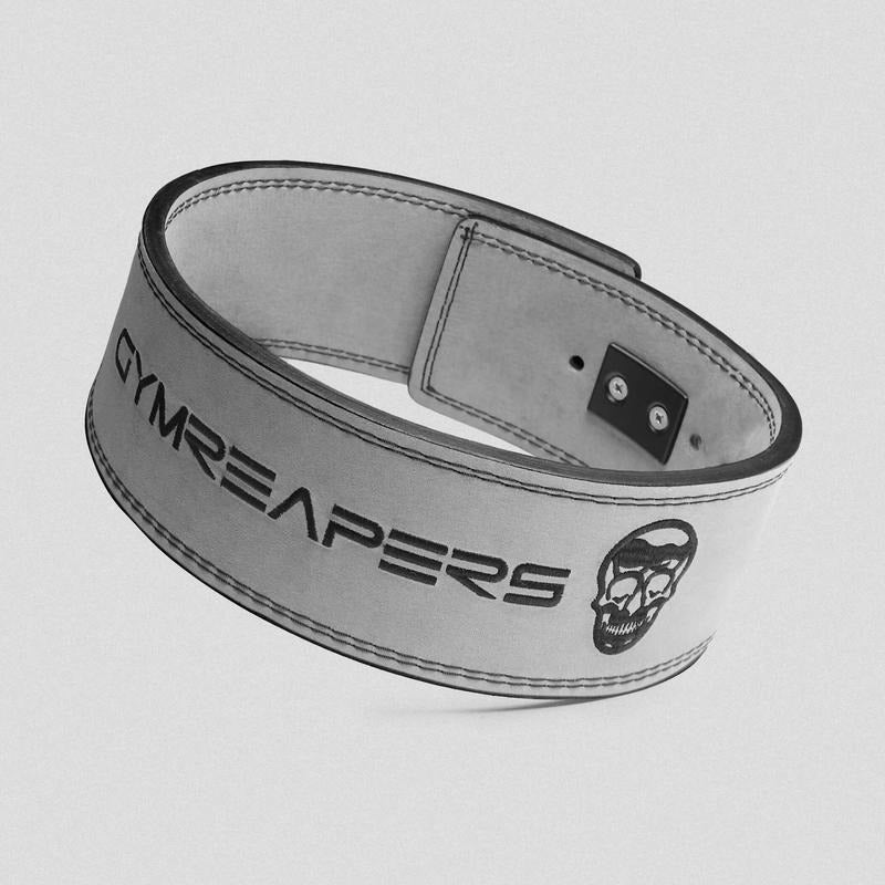 GYMREAPERS 10mm Lever Weightlifting Belt - Gray, IPF, IPL, USPA, USAPL Approved T-Shirts, Hoodie, Sweatshirt | WearSparks.com