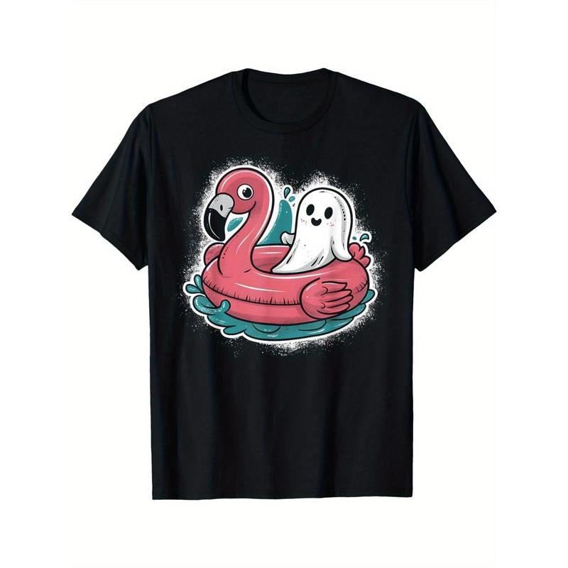 Ghosts in the Pool - Fun Scary Summer Summerween Halloween T-shirt Made in USA Hoodie, Sweatshirt | WearSparks.com
