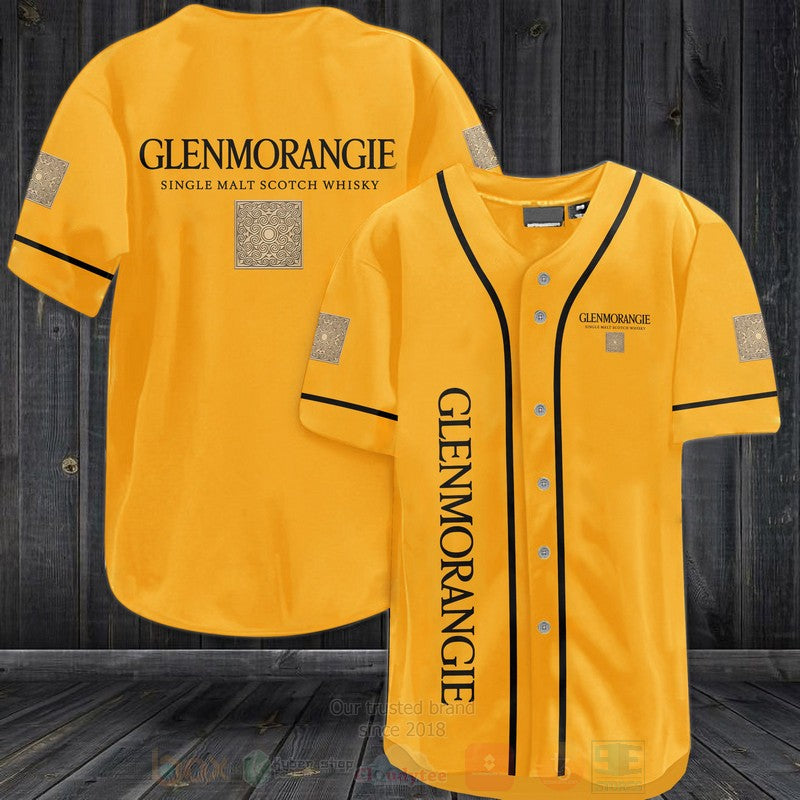 FASHION Glenmorangie Baseball Jerseys Botton Shirt