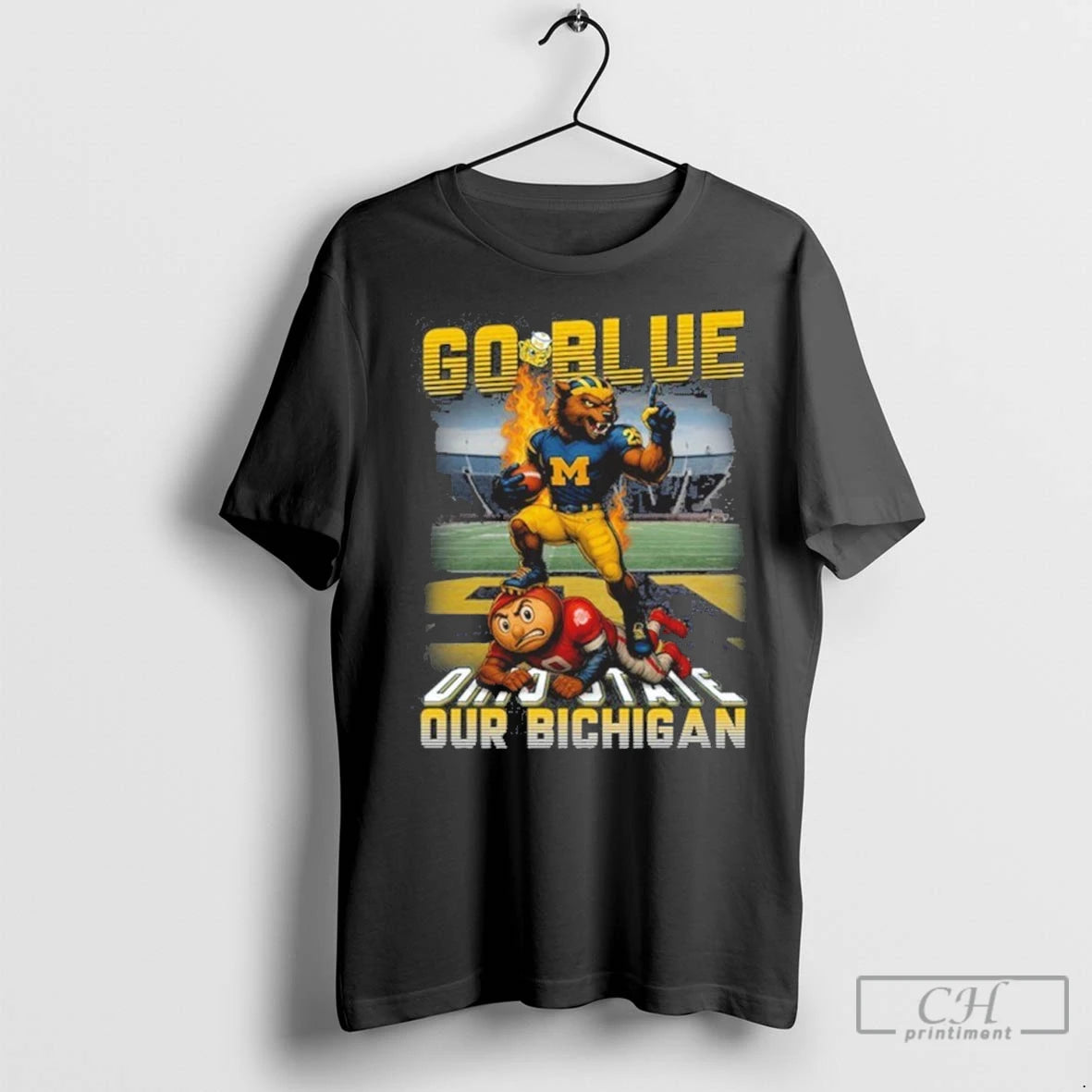 Go Blue 2025 Wolverines Vs Buckeyes T Shirts