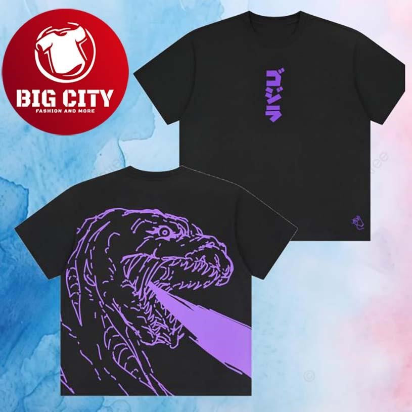 Godzilla Godzilla Store Exclusive Shin Heat Breath Two Sided Shirt