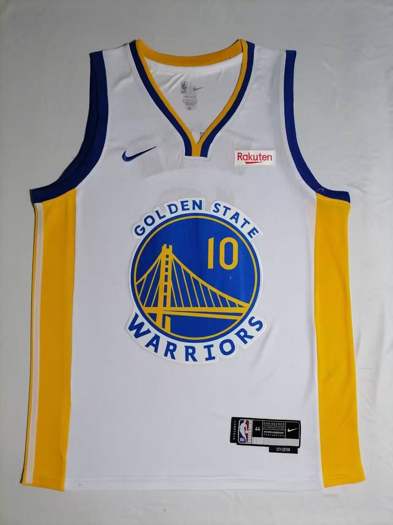 Golden State Warriors #10 Jimmy Butler Warriors 10 White Style 4