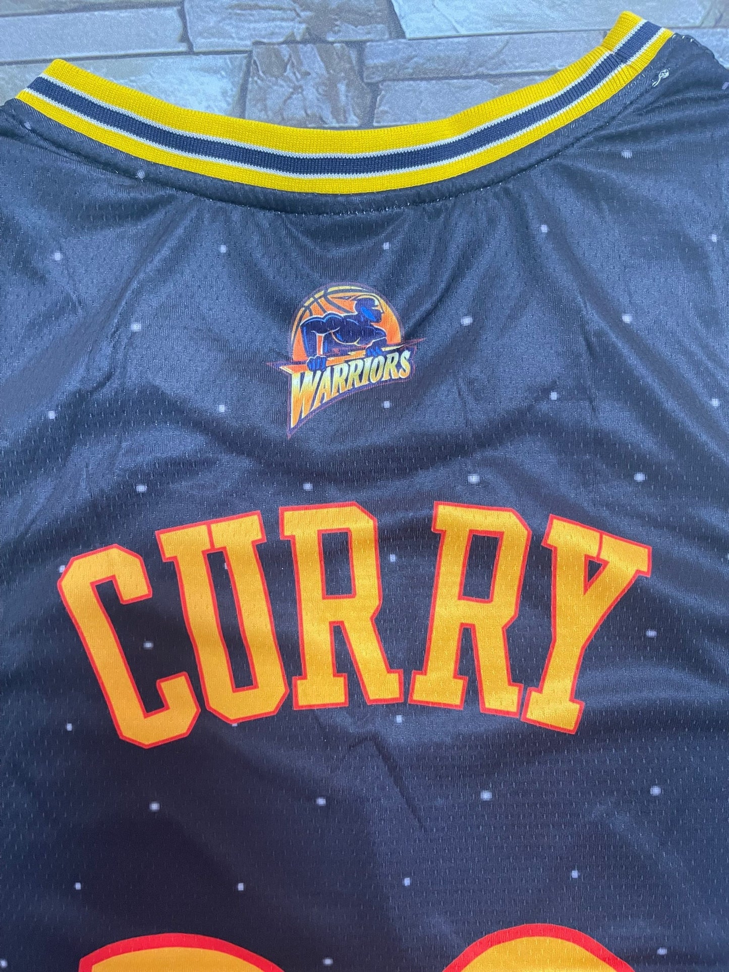 Golden State Warriors #30 Stephen Curry Warriors Mitchell&ness Curry MVP Jersey S-XXL Size Style 1