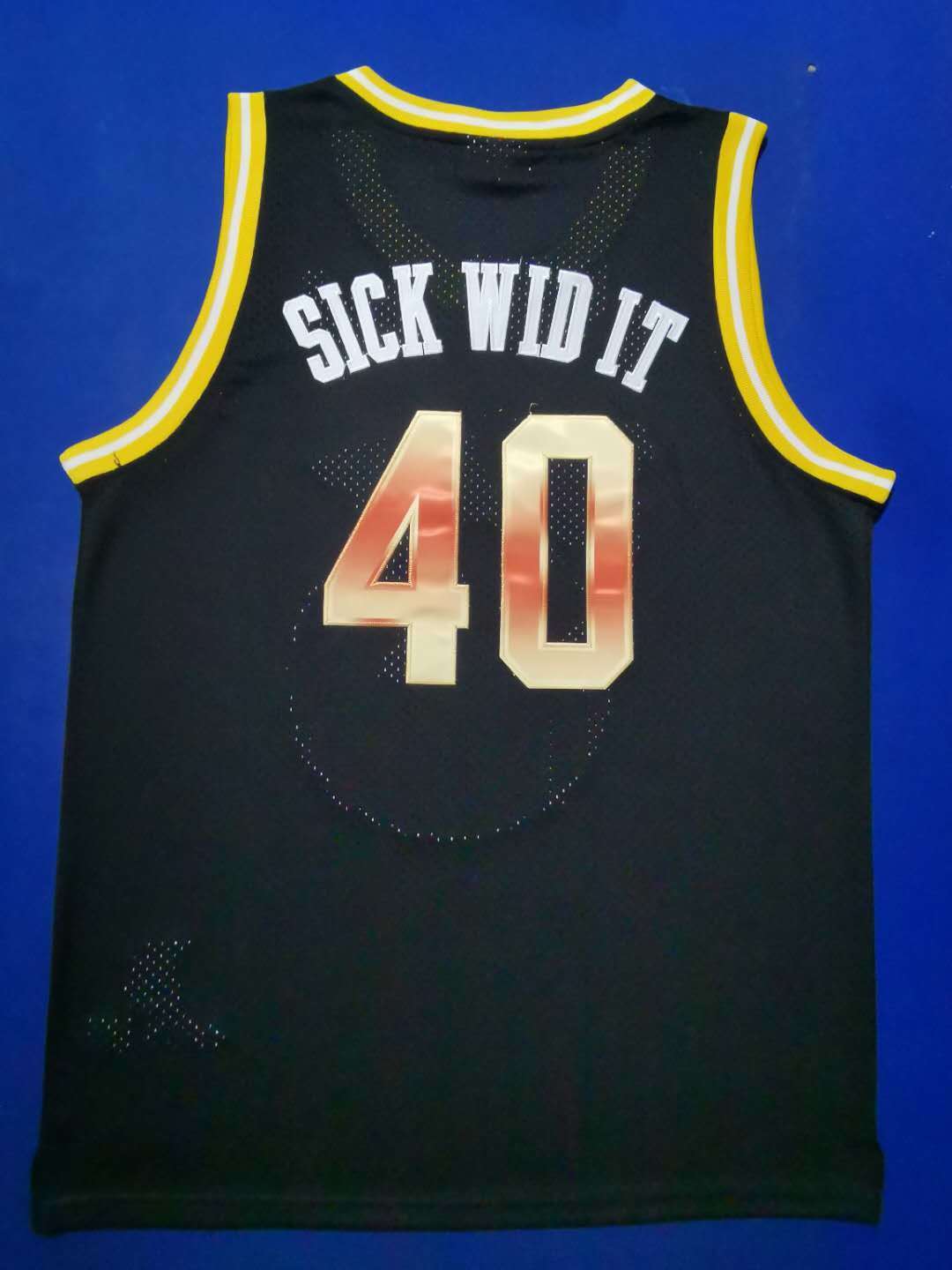 Golden State Warriors #40 Warriors 40 Retro Collaboration Style 1