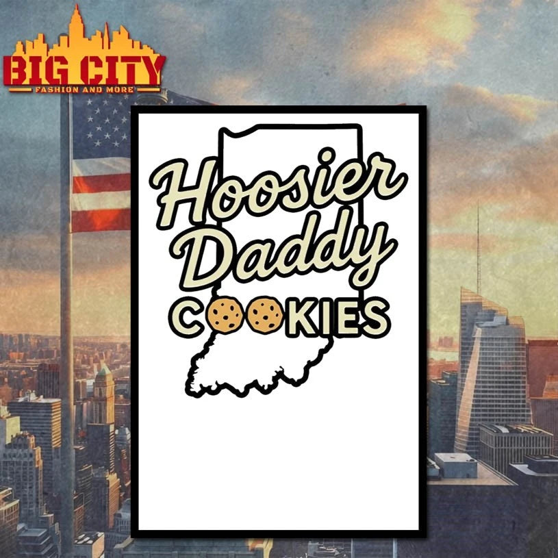 Hoosier Daddy Cookies Map Shirt