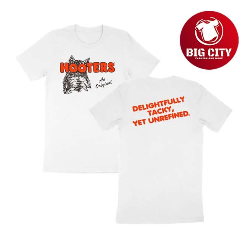 Hooters Classic Logo Two Sided Shirt