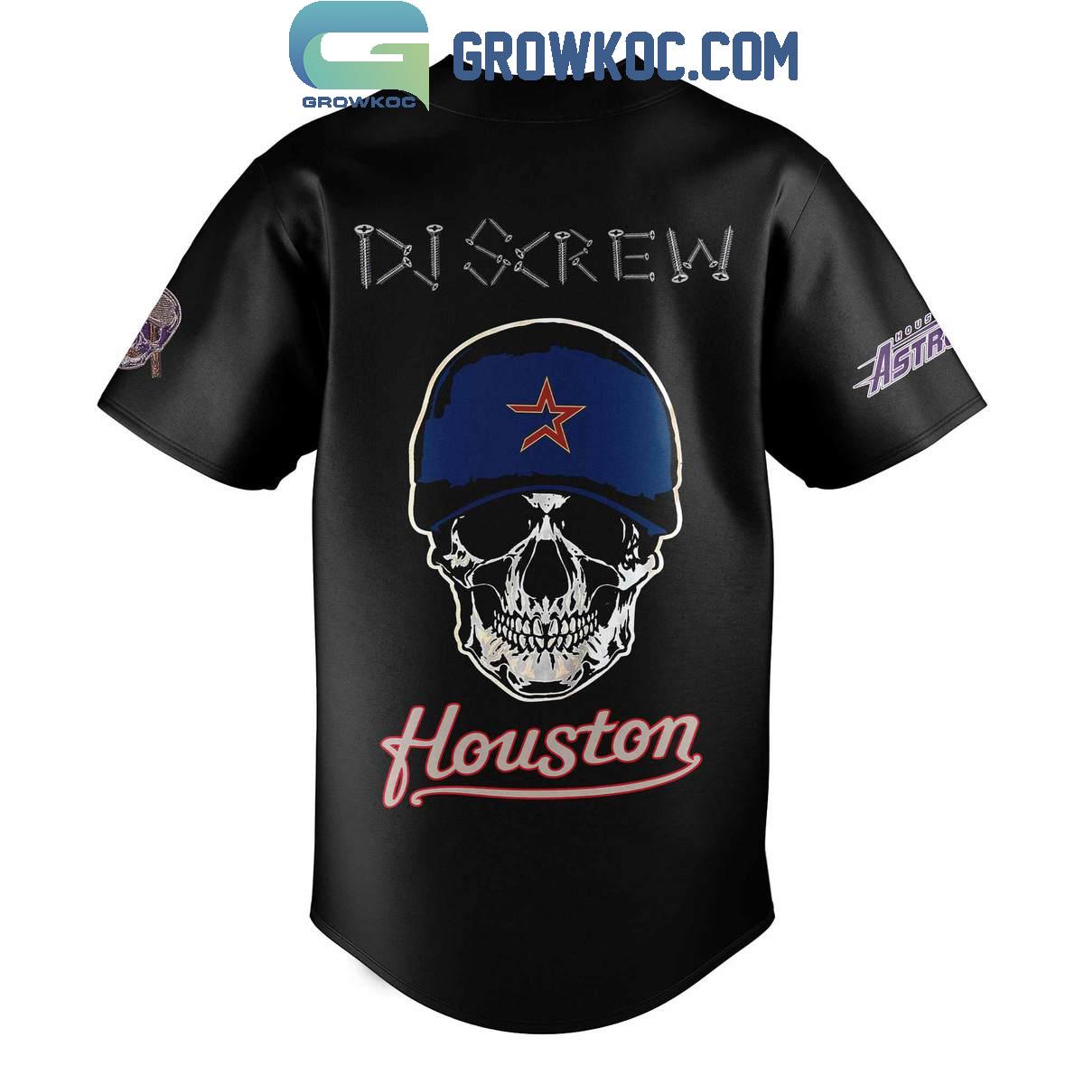 Houston Astros DJ Screw Collection 2024 Fan Personalized Baseball Jersey