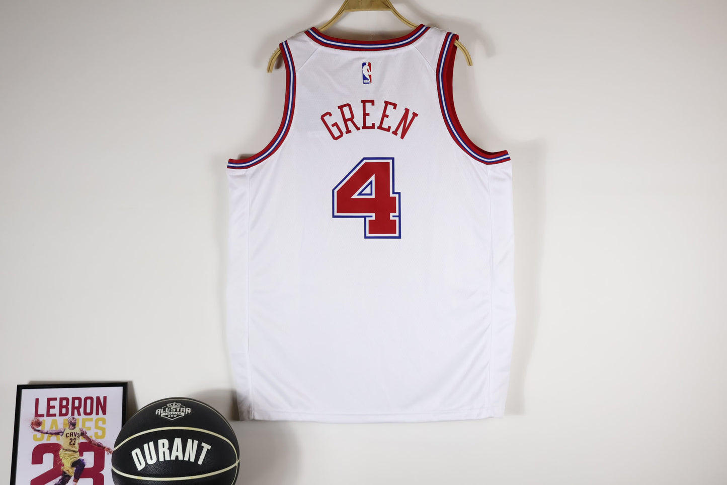 Houston Rockets #4 Jalen Green 2324 city jersey white Style 1