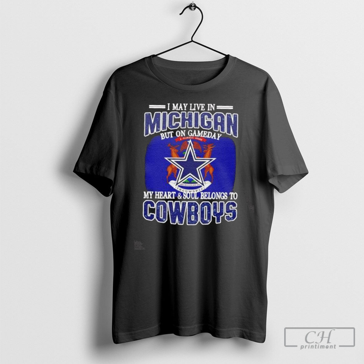 I Live In Michigan And On Gameday My Heart And Soul Belongs To Dallas Cowboys