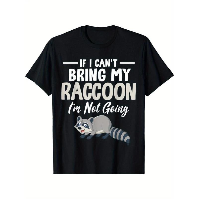 If I-Can't Bring My Raccoon I'm Not Going Funny Raccoon T-Shirt Made in USA Hoodie, Sweatshirt | WearSparks.com