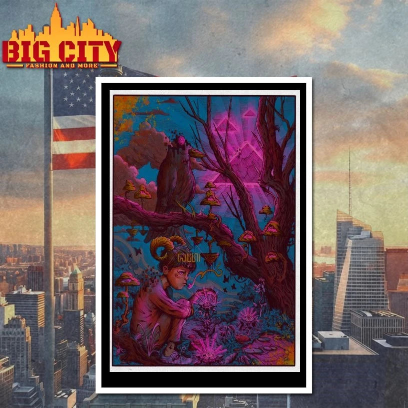 Illustration By Bo LIMBO Rare Variant Poster shirt