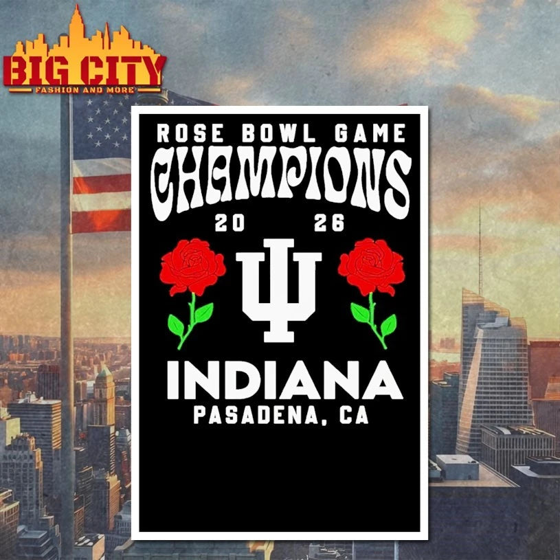 Indiana Rose Bowl Champions 2026 Pasadena Ca Shirt