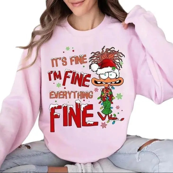 Inside Out Anxiety Christmas Lights Shirt, Inside Out 2 Christmas Shirt, Joy Inside Out 2 Shirt, Inside Out emotions,...