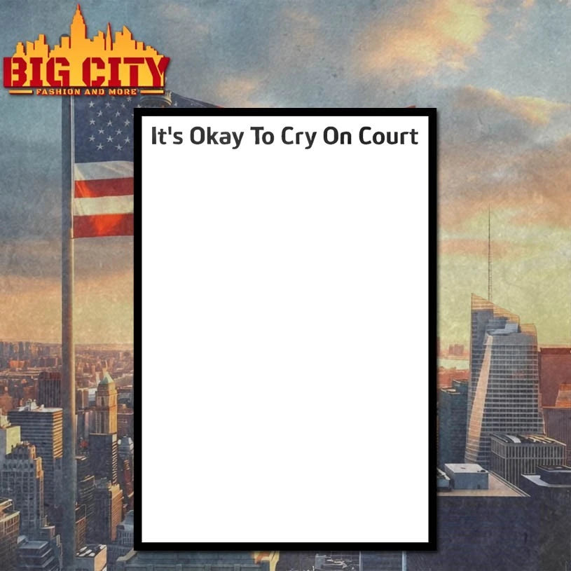 It’s Okay To Cry On Court Shirt