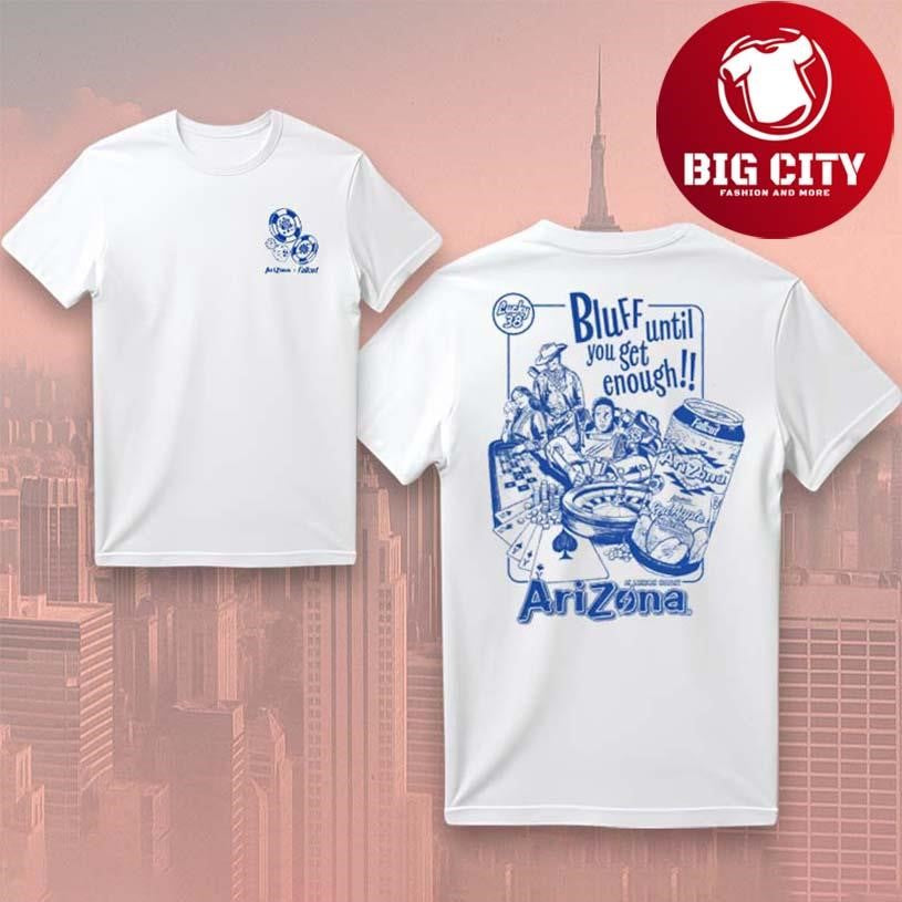 Ivory & Blue Casino Two Sided Shirt