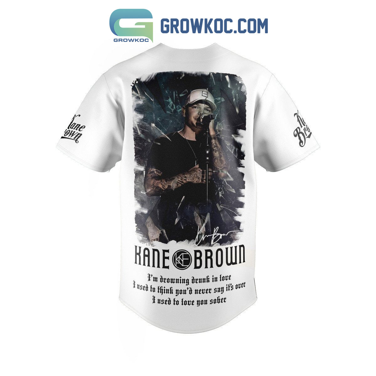 Kane Brown I’m Drowning Drunk In Love Baseball Jersey