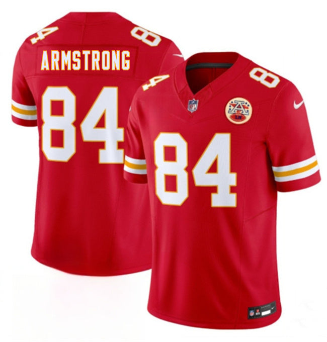Kansas City Chiefs #84 Andrew Armstrong Red 2026 F.U.S.E. Vapor Untouchable